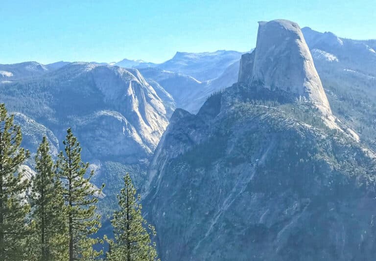 Morning Coffee in the Mountain Air at Half Dome