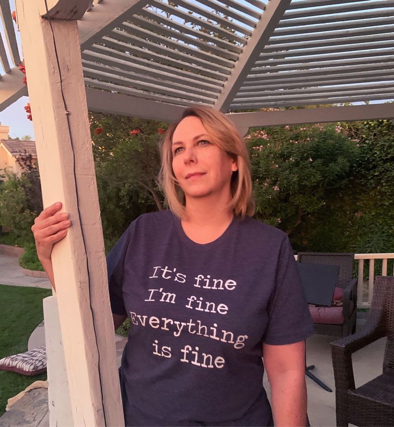 Its Fine Everything is fine T shirt