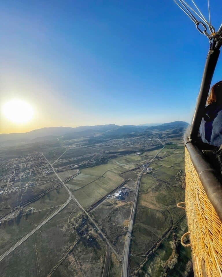 Carson Valley Nevada Hot Air Balloon