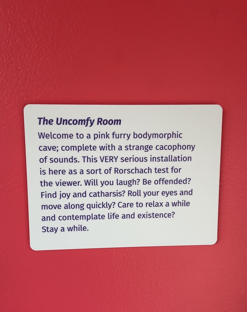 The Uncomfy Room (scroll)
