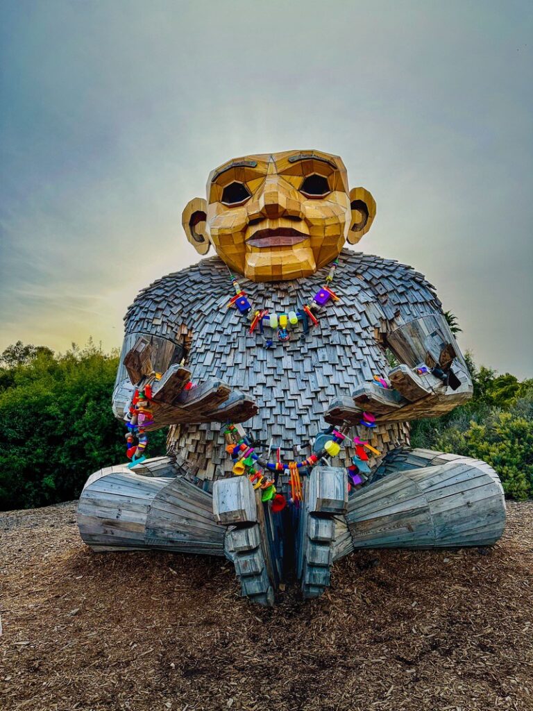 Thomas Dambo Giant Wooden Trolls