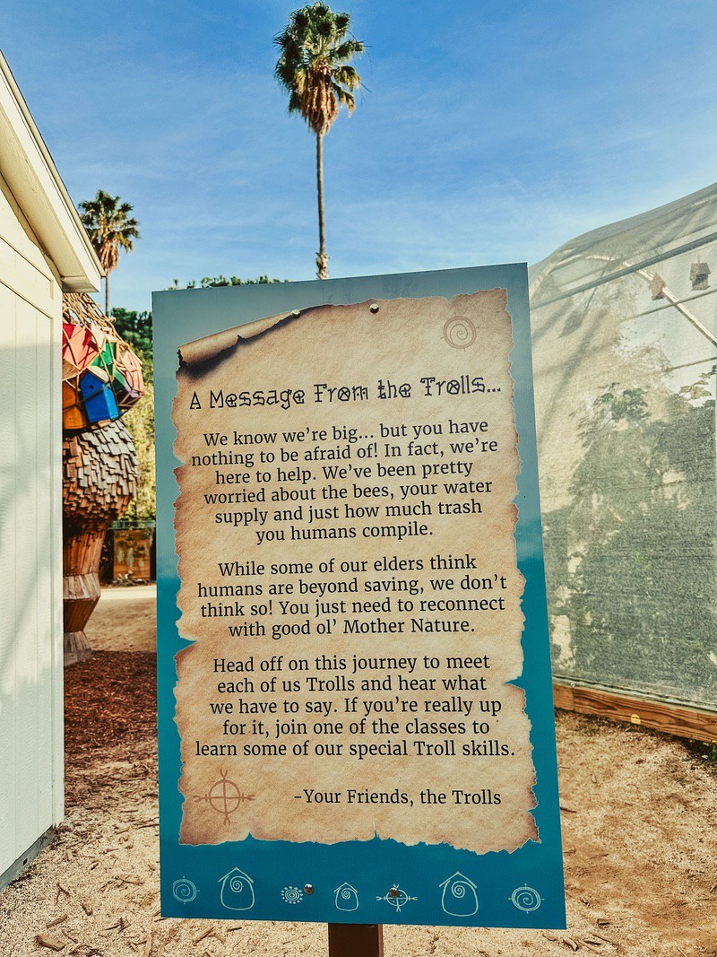 A message from the trolls