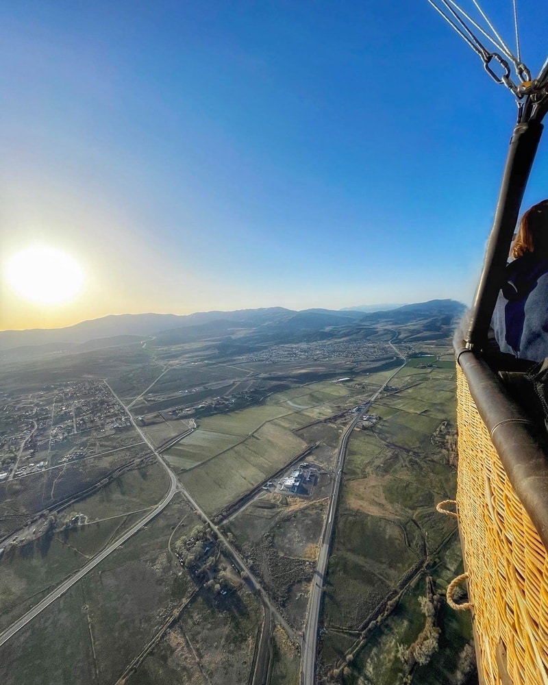 Carson Valley Nevada Hot Air Balloon