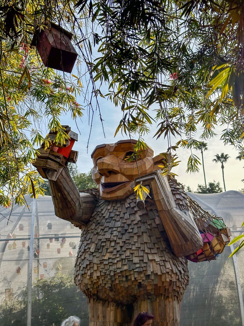 Follow the birdhouses to find the trolls