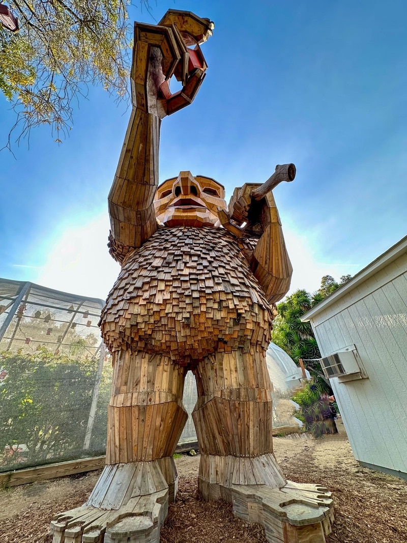 Trolls at South Coast Botanical Garden