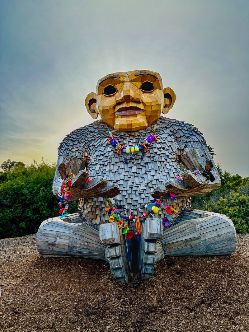 Thomas Dambo Giant Wooden Trolls