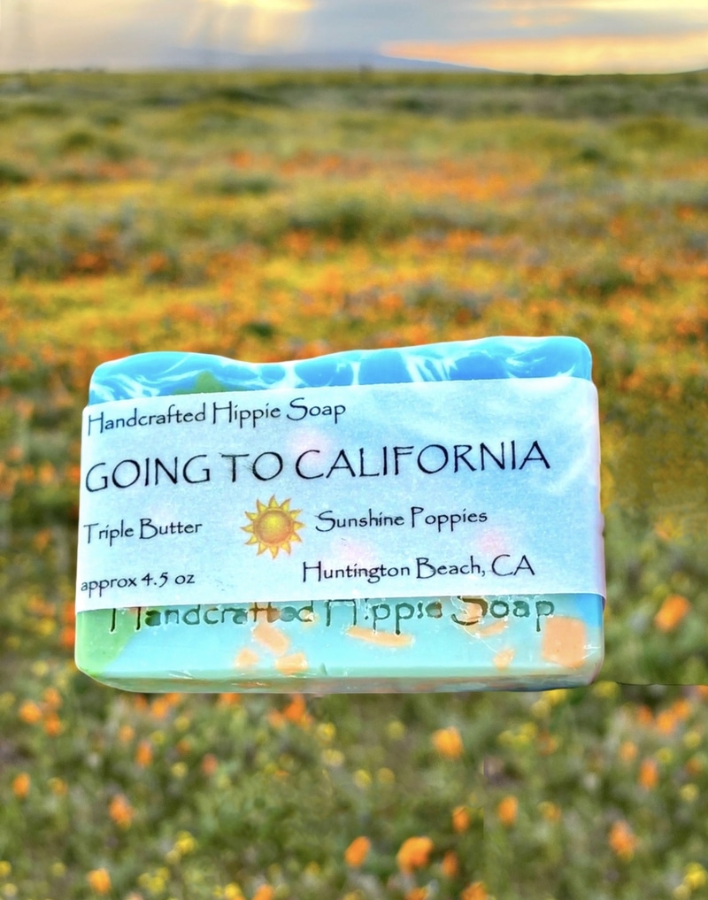 Sunshine Poppy Soap