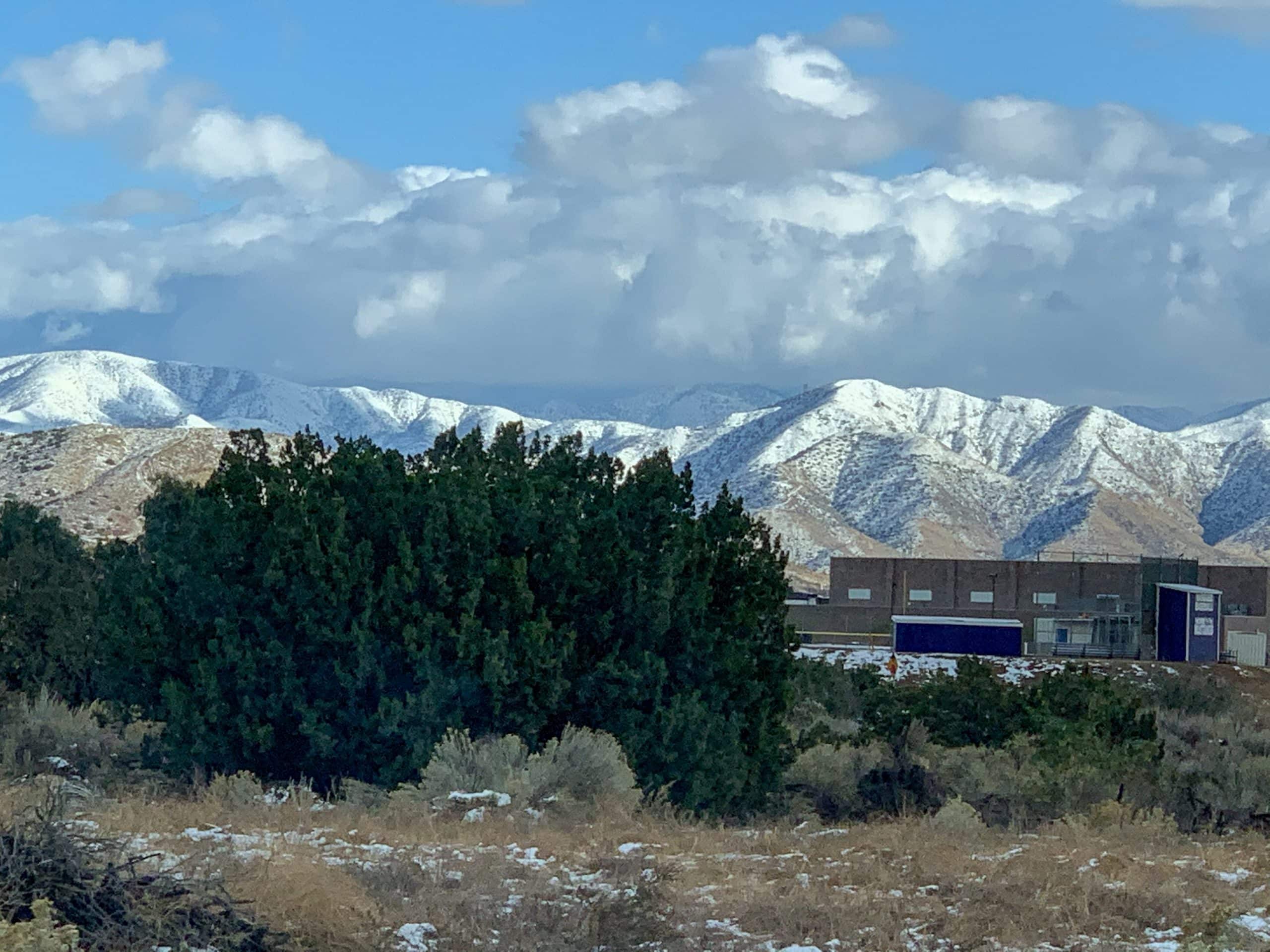 Los Angeles Winter Mountains in Acton, California