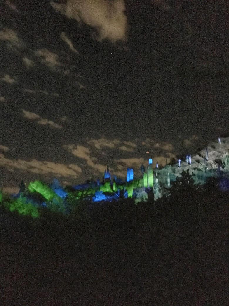 Electric Desert light installation at the Desert Botanical Garden