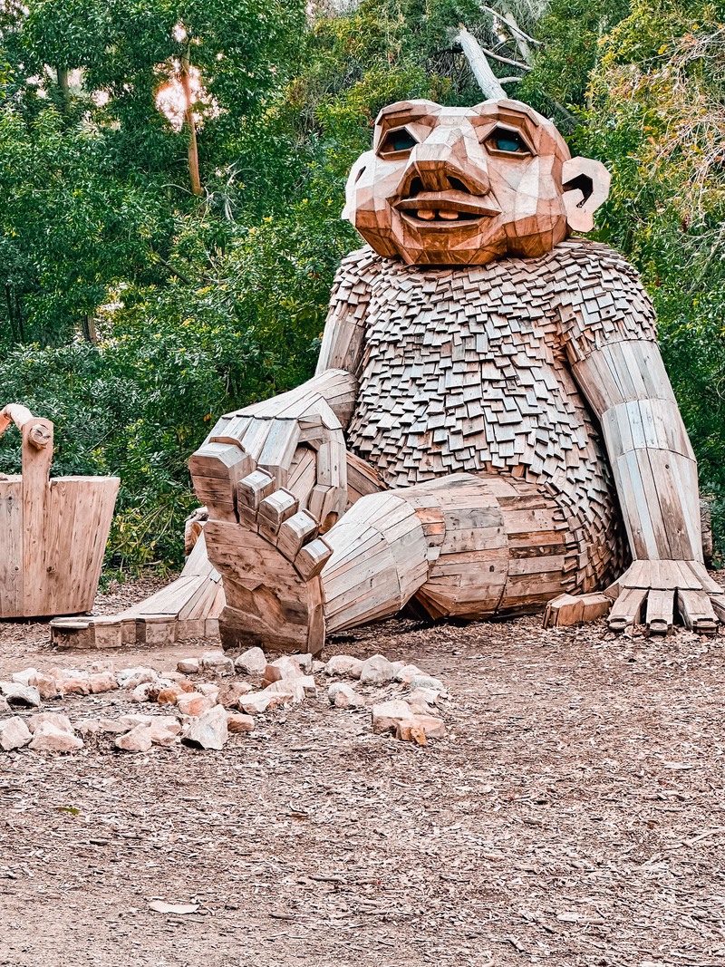 Found another troll by Thomas Dambo!