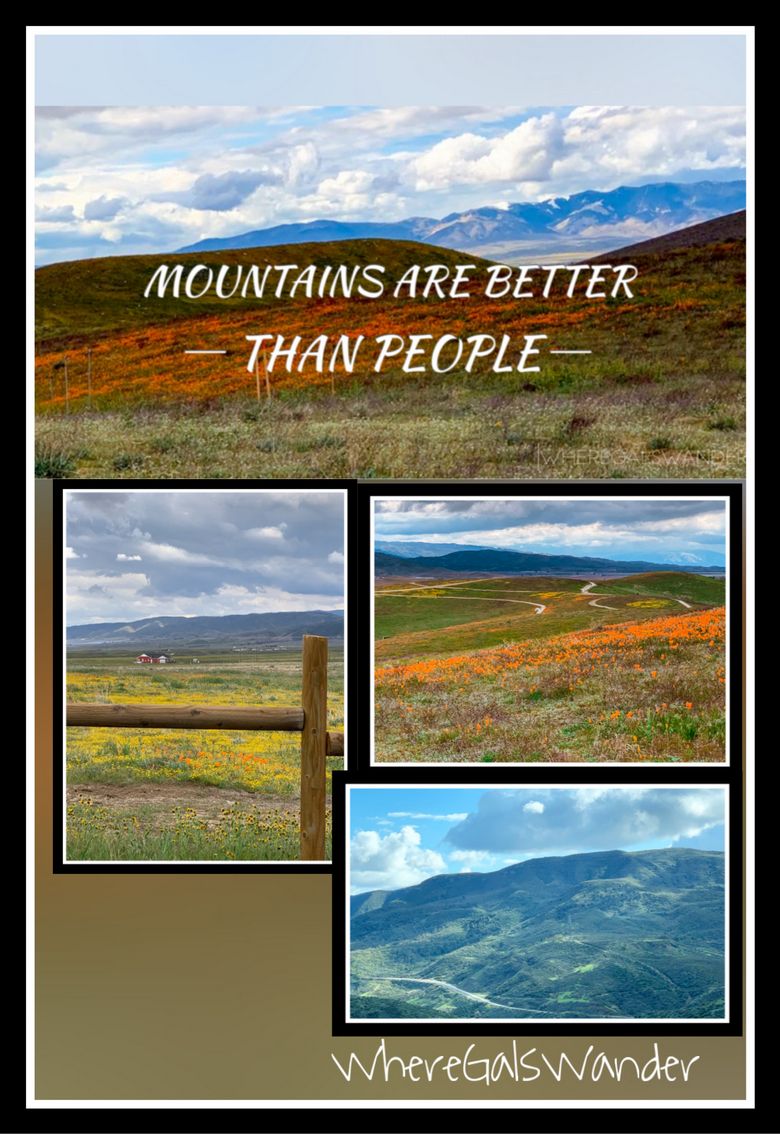Mountains are better than people
